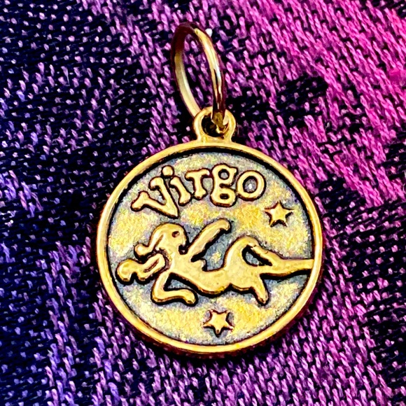 5/$10❤️❤️❤️NEW Brass VIRGO-Practical Charm - Picture 1 of 3